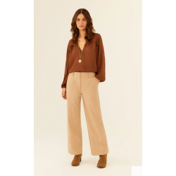 Calça Alfaiataria Reta Twill