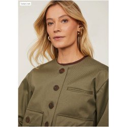 Casaco Bolsos Petra