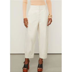 Calça Slouchy Sem Cós Aplicado