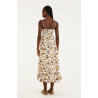 Vestido Cropped Balonê Estampado Cogu